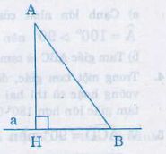 Quan hệ giữa đường vuông góc và đường xiên, đường xiên và hình chiếu