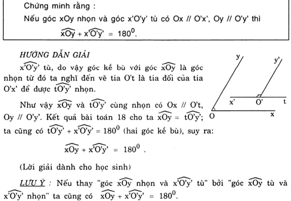 Vẽ thêm yếu tố phụ để giải bài toán chứng minh góc