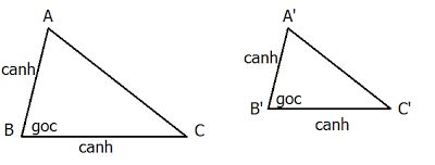 Các trường hợp đồng dạng của tam giác