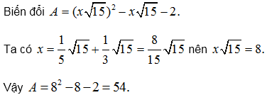 Rút gọn biểu thức có chứa căn thức bậc hai – Bồi dưỡng Đại số 9