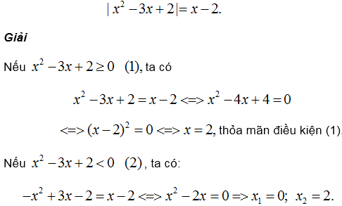 Phương trình quy về phương trình bậc hai – Bồi dưỡng Đại số 9