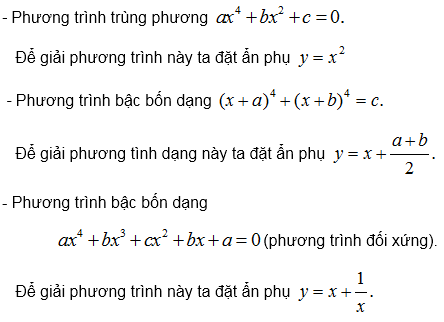 Phương trình quy về phương trình bậc hai – Bồi dưỡng Đại số 9