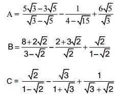 Chuyên đề căn bậc hai ôn thi vào lớp 10