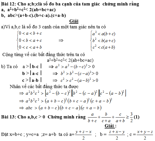 Bất đẳng thức, tìm giá trị min-max của biểu thức