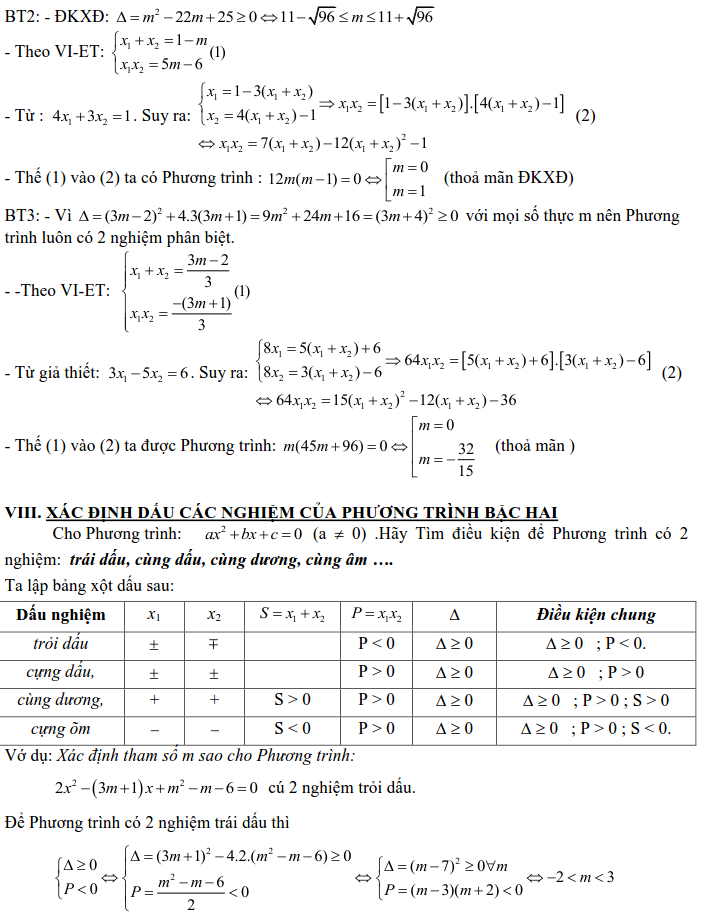 Dạng 3: Phương trình và hệ phương trình