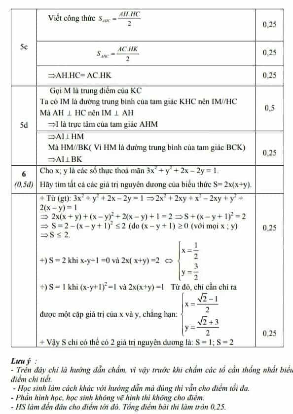 Đề kiểm tra học kì 1 môn Toán 8 huyện Thái Thụy 2018-2019 có đáp án