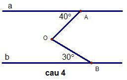 Đề kiểm tra 1 tiết chương 1 Hình học 7 THCS Chu Văn An