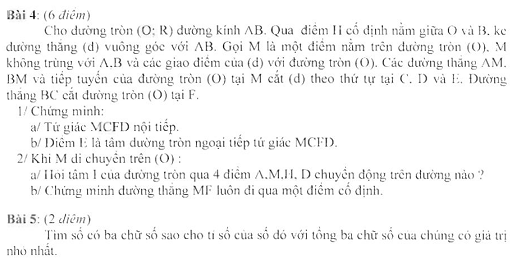 Đề thi HSG môn Toán lớp 9 tỉnh Bình Thuận năm học 2012-2013