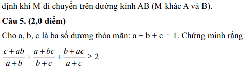 Đề thi HSG Toán 9 cấp huyện Phú Lộc năm 2016 – 2017