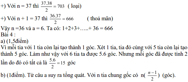 Đề thi học sinh giỏi Toán 6 số 1