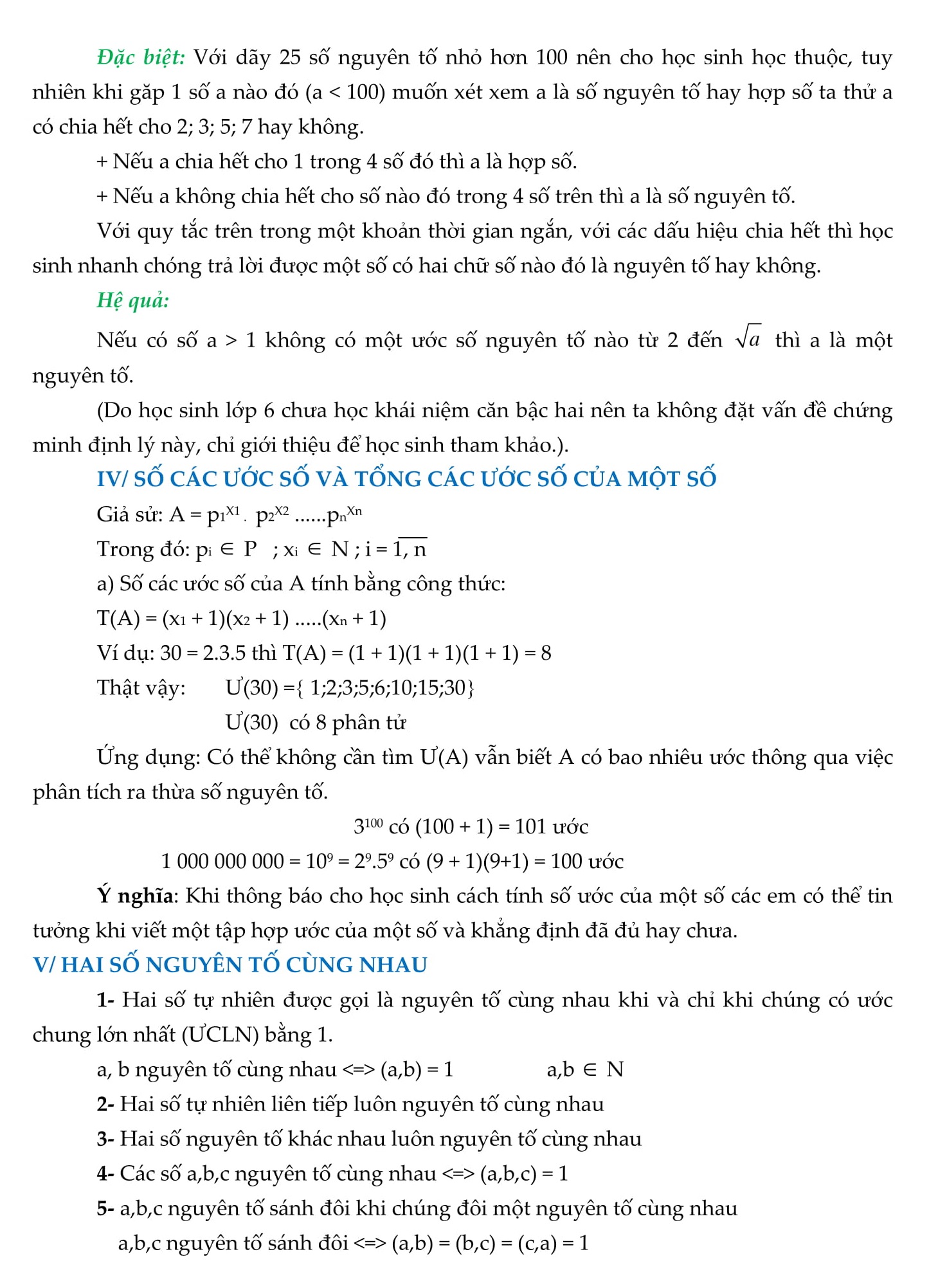 Chuyên đề Số nguyên tố và hợp số - Toán 9