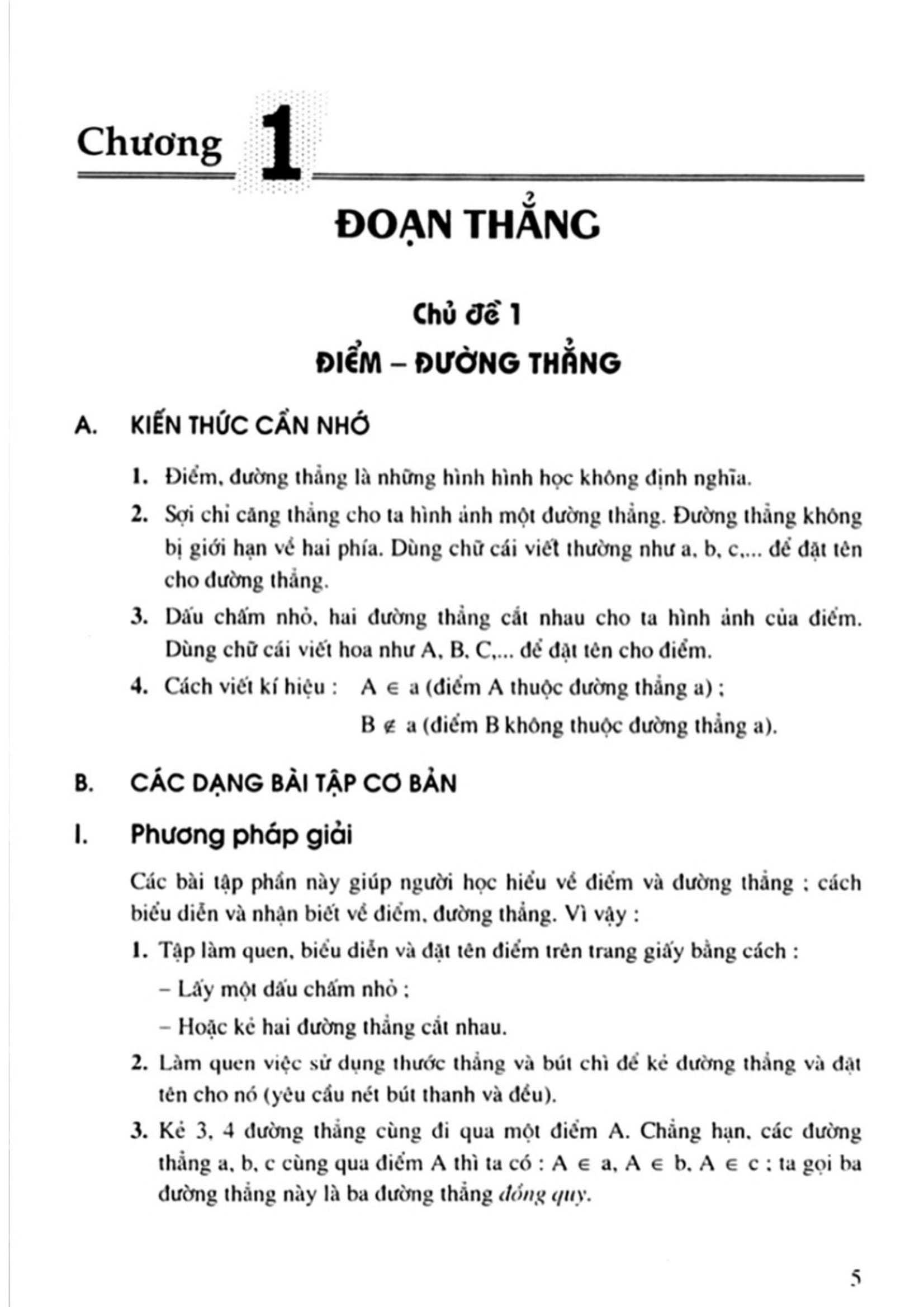 Hướng dẫn giải toán 6 Hình học cả năm