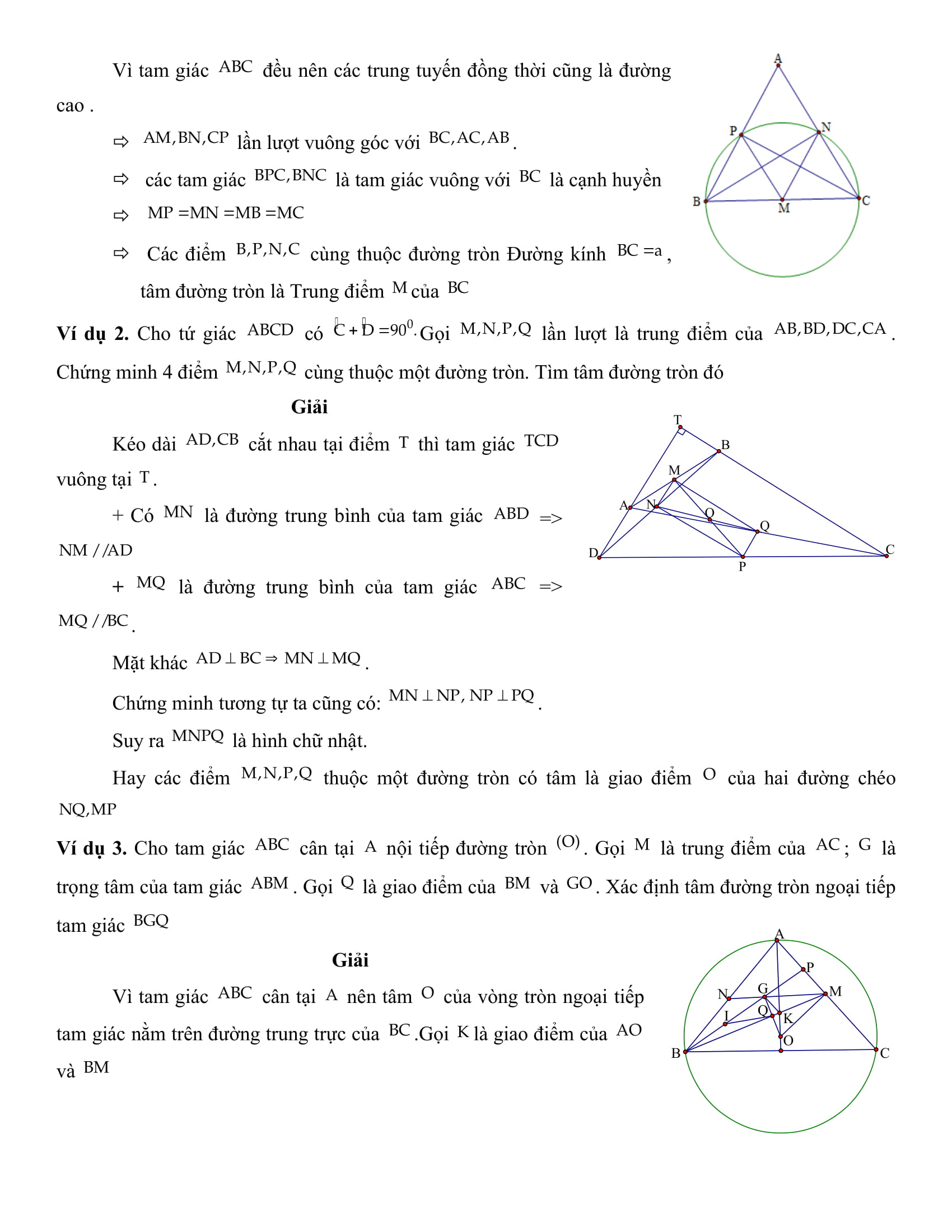 Tất cả bài tập hình tròn - Toán hình 9