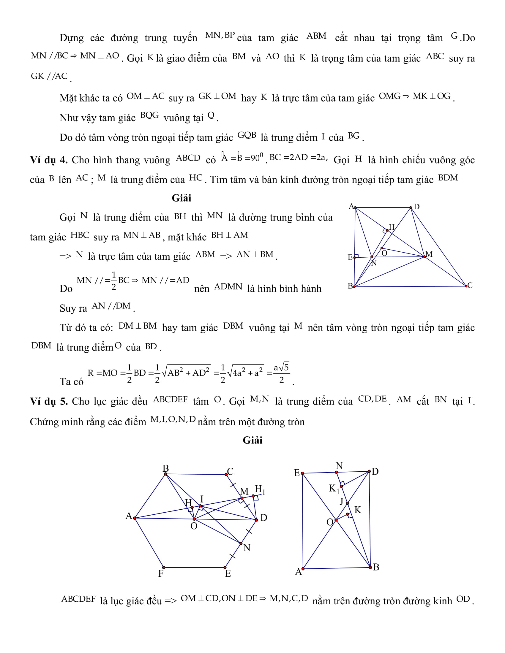 Tất cả bài tập hình tròn - Toán hình 9